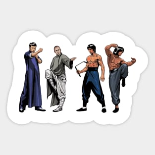 Kung Fu Legends Sticker